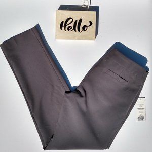 Valerie Stevens Grey Slimming Pull On Pant Size 6